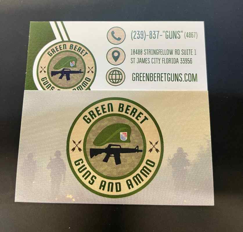 Green Beret Guns. &amp; AMMO 