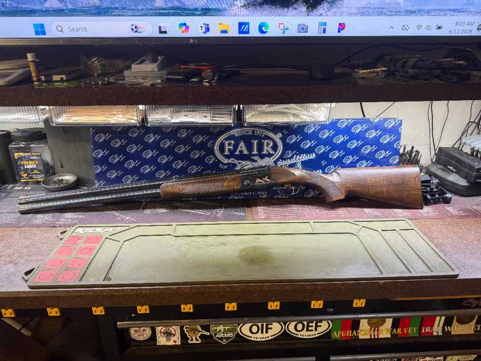 FAIR O/U  clay blaster shotgun