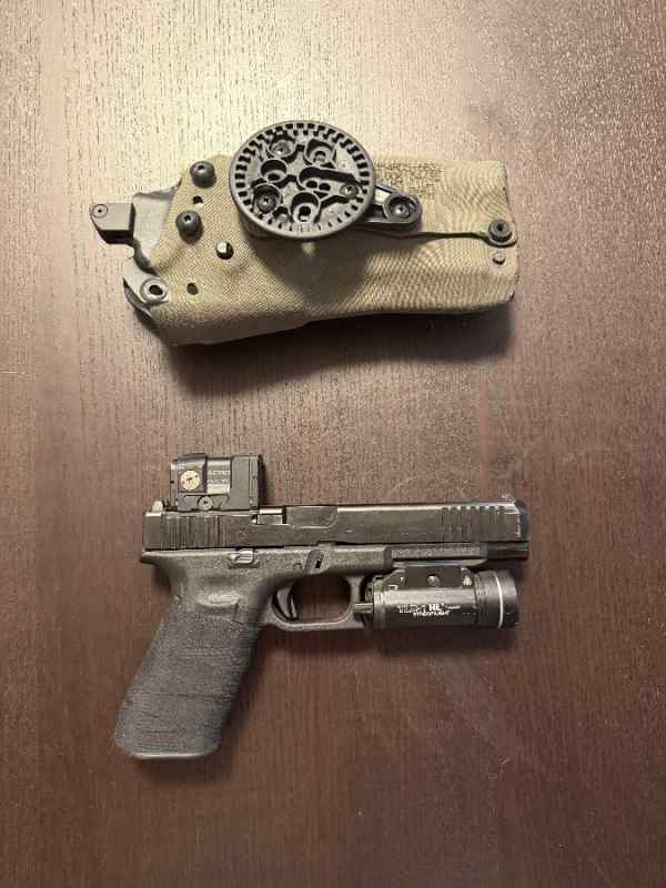 Glock 34 GEN 5 MOS – with Holster/Light