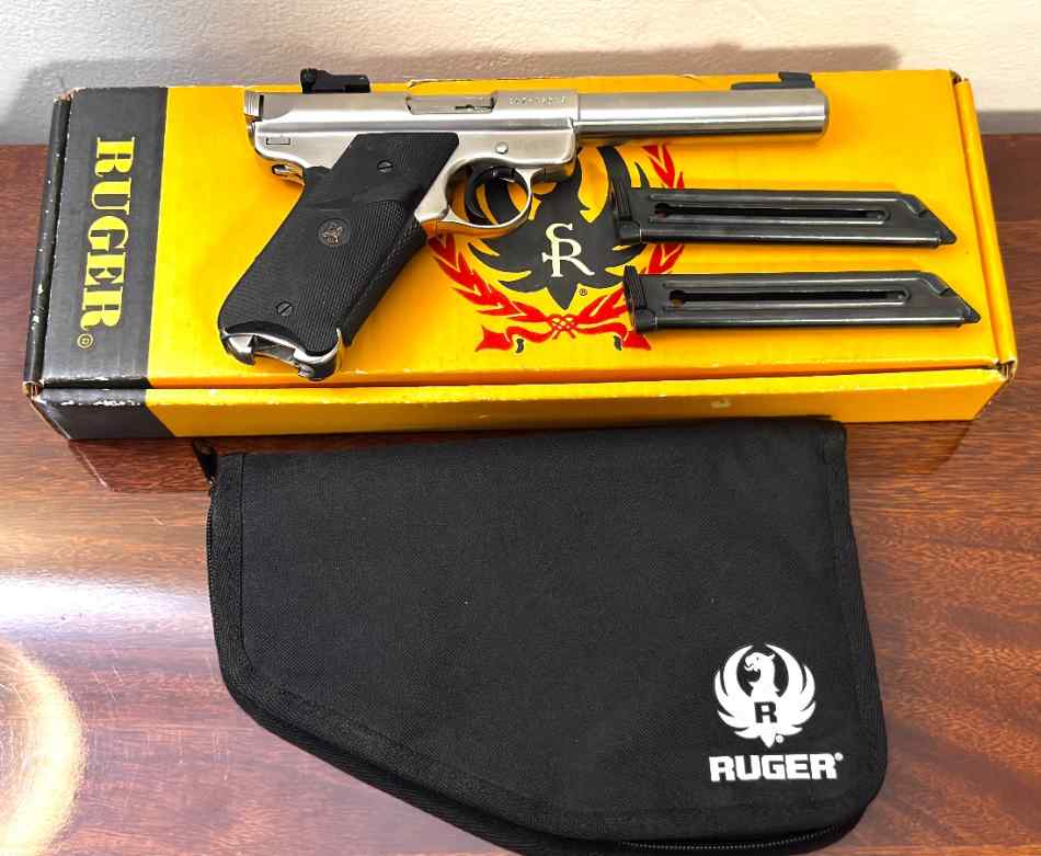 Ruger Mark II Target Stainless Steel .22LR