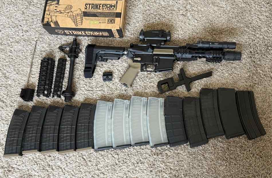 AR pistol + extras (WTS/WTT)