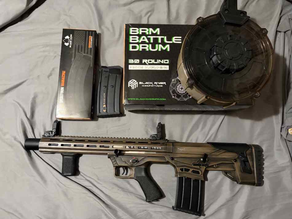 Black Aces Bullpup 12ga semi auto