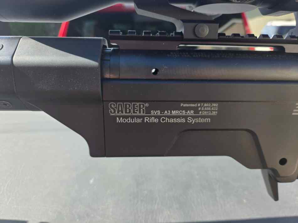 Savage ashbury precision rifle set up for PCB swat
