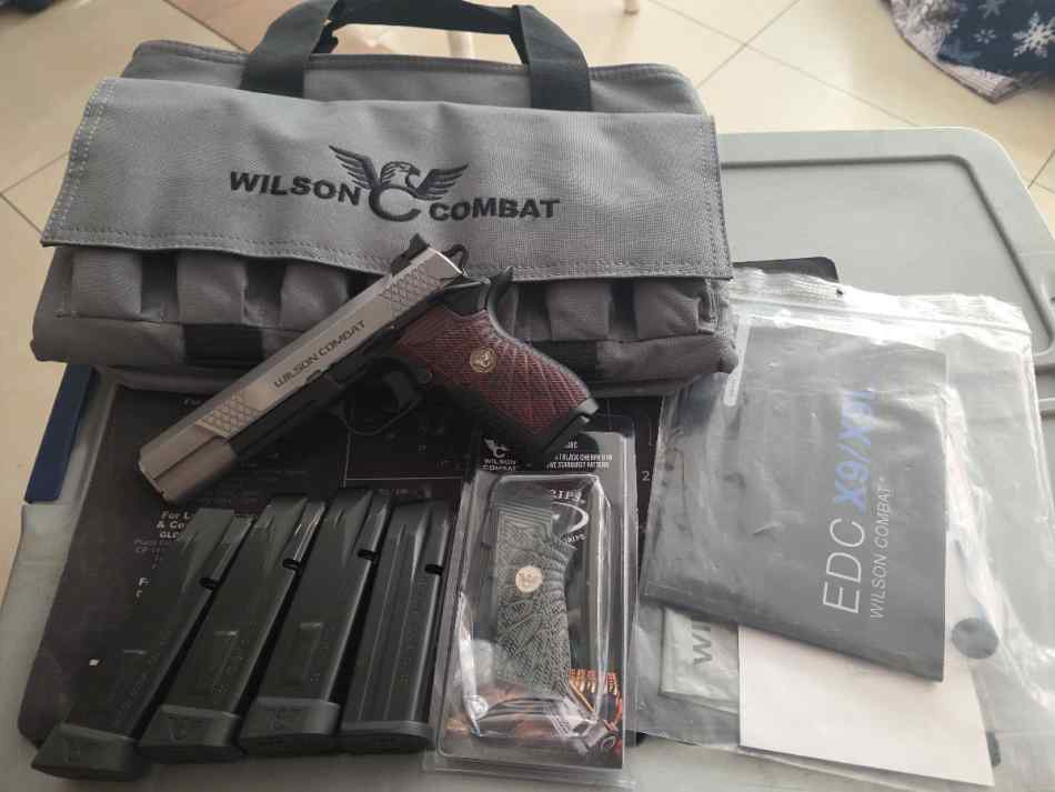 Wilson Combat EDC X9l Two Tone With Extras 