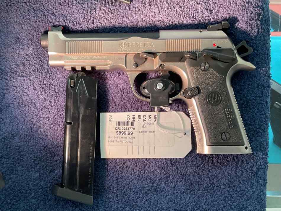 Beretta pistol 92x 