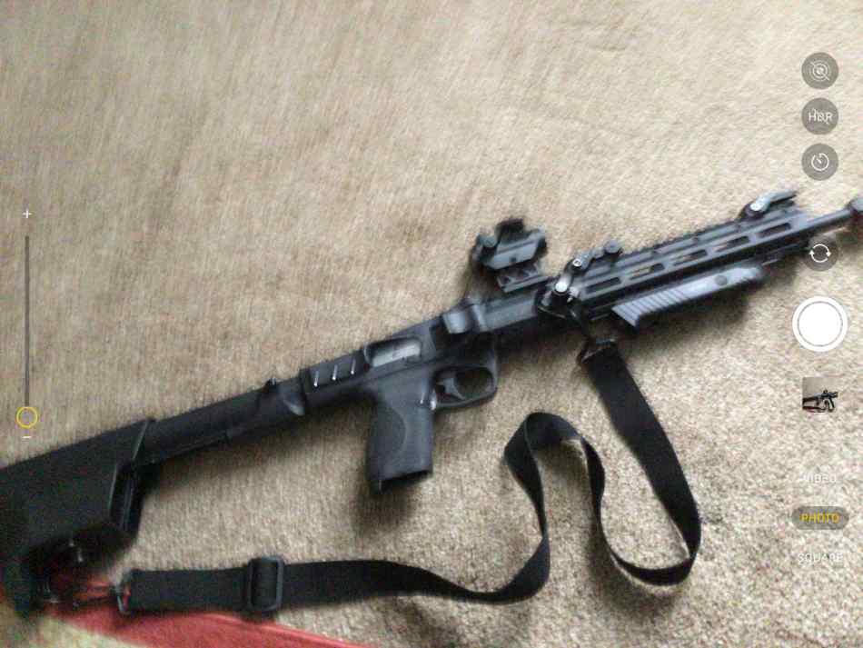 BUG OUT WEAPON S&amp;W FOLDING 9MM CARBINE