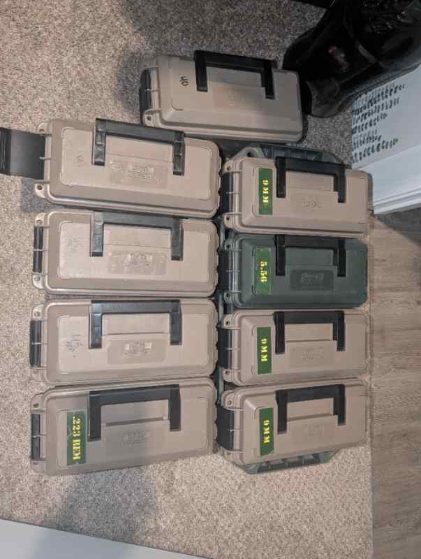 Ammo. different calibers